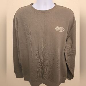 NWT Quiksilver Mens Olive Green Sweatshirt